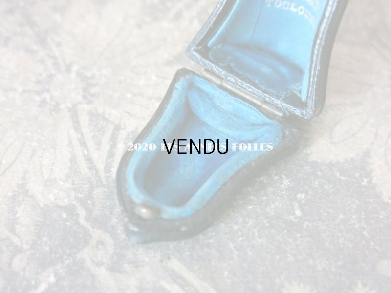 画像3: 19世紀 アンティーク 指ぬき オリジナルボックス付き 本革製  