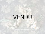 1900年代 アンティーク デイジーの布花 小さなブーケ コサージュ 