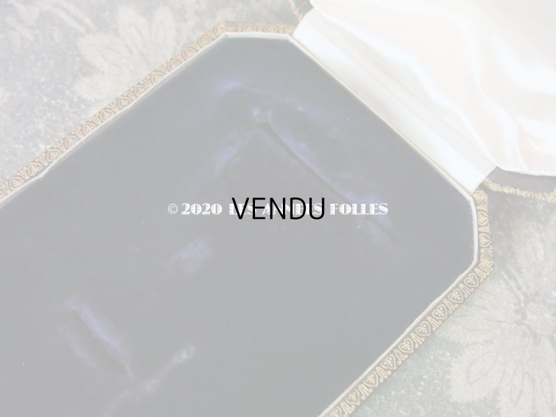 画像10: 19世紀 アンティーク 大きなジュエリーボックス ピアス ＆ ブローチ & リング モノグラム 【MH】