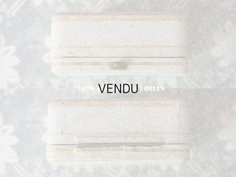 画像4: アンティーク 薔薇とリボンのガーランド ブレスレット用 ジュエリーボックス ライトグレー