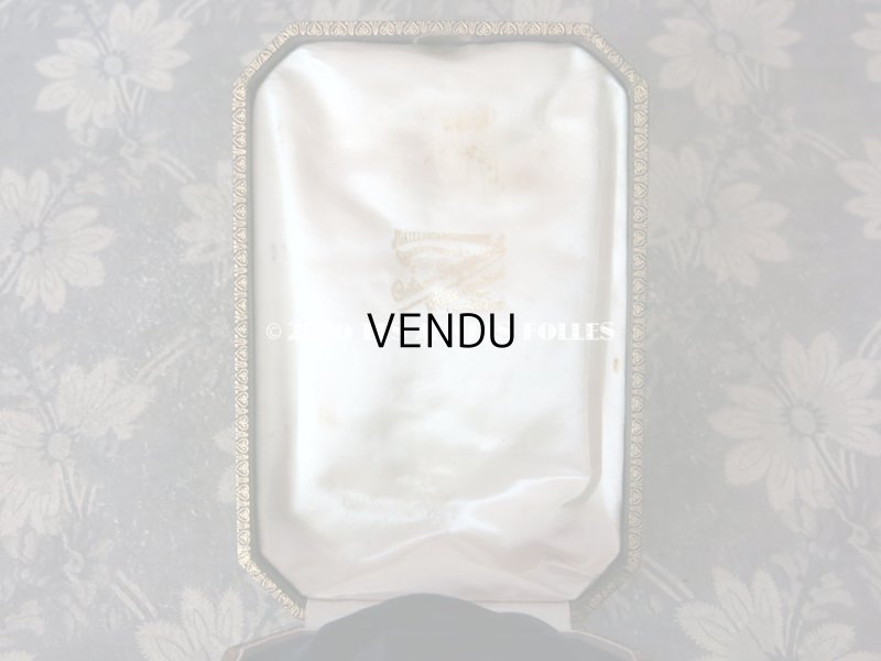 画像12: 19世紀 アンティーク 大きなジュエリーボックス ピアス ＆ ブローチ & リング モノグラム 【MH】