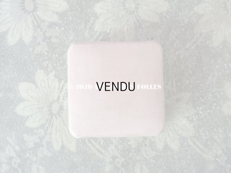 画像6: アンティーク ジュエリーボックス シルクサテン ピンク