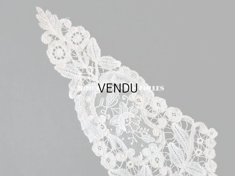 画像7: 19世紀末 アンティーク 付け襟  ポワン・ド・ローズ & デュシェスレース  【ポワン・ド・ローズ】【ポワン・ド・ガーズ】