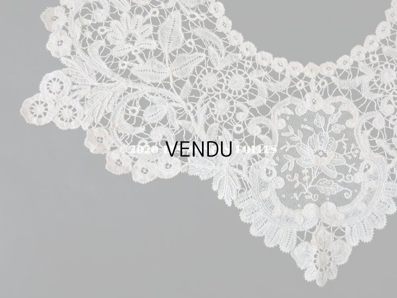 画像4: 19世紀末 アンティーク 付け襟  ポワン・ド・ローズ & デュシェスレース  【ポワン・ド・ローズ】【ポワン・ド・ガーズ】