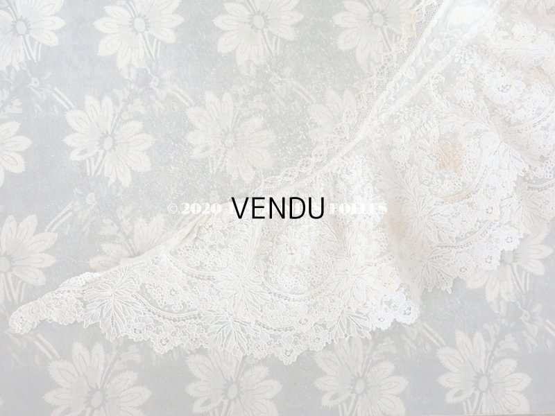 画像4: 19世紀末 アンティーク ニードルレース ポワンドガーズ 付け襟 【ポワン・ド・ガーズ】 