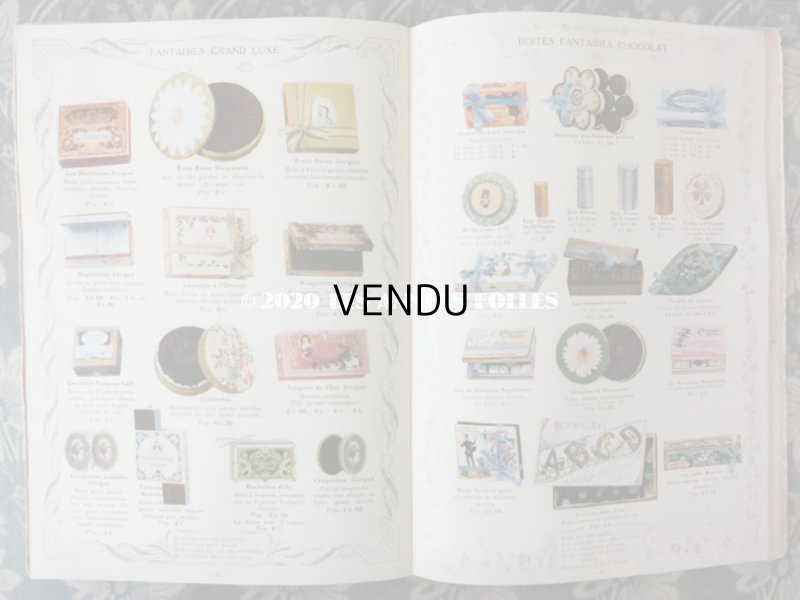 画像10: 1912年 アンティーク 【マルキーズ・ ドゥ・セヴィニエ】 のカタログ A LA MARQUISE DE SEVIGNE CHOCOLAT DE ROYAL