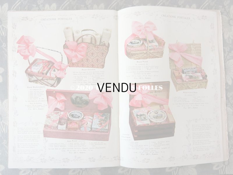 画像12: 1912年 アンティーク 【マルキーズ・ ドゥ・セヴィニエ】 のカタログ A LA MARQUISE DE SEVIGNE CHOCOLAT DE ROYAL