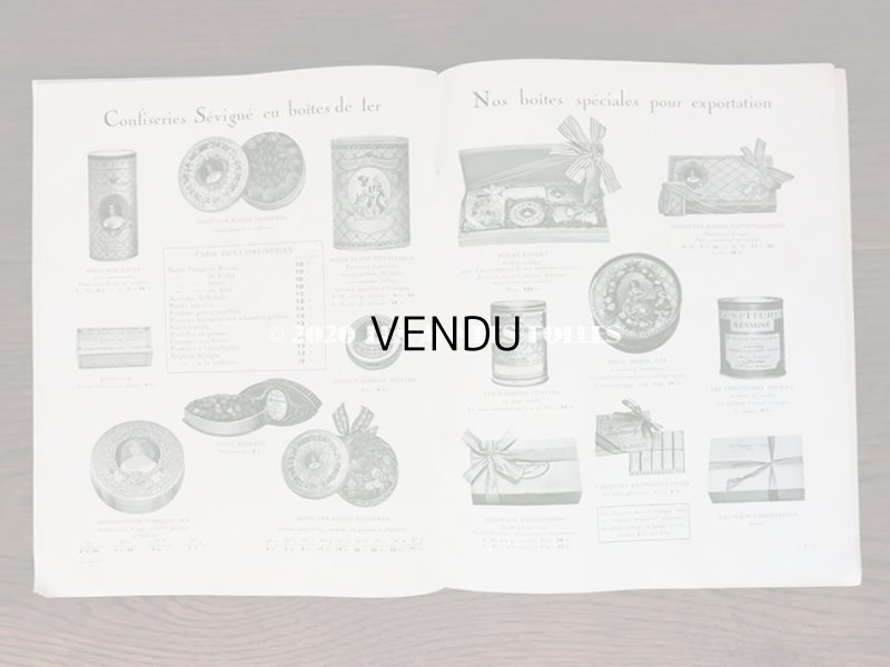 画像11: アンティーク 【マルキーズ・ ドゥ・セヴィニエ】 のカタログ A LA MARQUISE DE SEVIGNE CHOCOLAT DE ROYAL