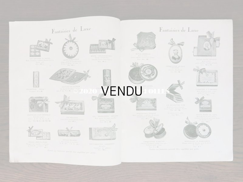 画像9: アンティーク 【マルキーズ・ ドゥ・セヴィニエ】 のカタログ A LA MARQUISE DE SEVIGNE CHOCOLAT DE ROYAL