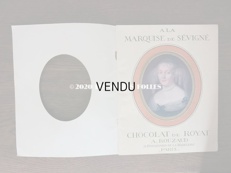 画像4: アンティーク 【マルキーズ・ ドゥ・セヴィニエ】 のカタログ A LA MARQUISE DE SEVIGNE CHOCOLAT DE ROYAL