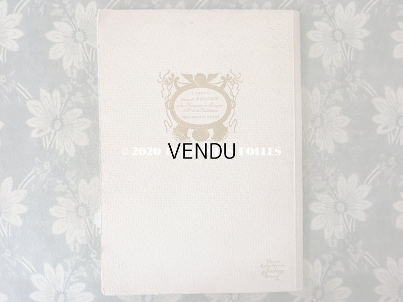 画像3: 1912年 アンティーク 【マルキーズ・ ドゥ・セヴィニエ】 のカタログ A LA MARQUISE DE SEVIGNE CHOCOLAT DE ROYAL