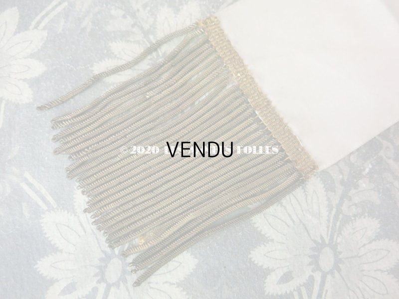 画像4: アンティーク コミュニオンの腕章 聖心のメタルモチーフ付