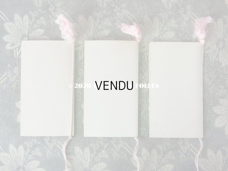 画像3: 1911年 アンティーク 舞踏会の手帳 ペンシル付 CARNET DE BAL カルネ・ド・バル