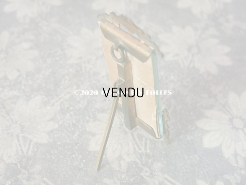 画像6: アンティーク ドール用 小さなフォトフレーム  ロカイユ装飾