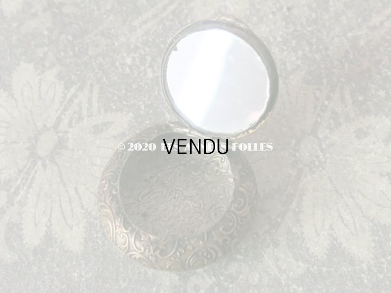 画像4: アンティーク ロカイユ装飾のエパングルケース ミラー付　EPINGLES