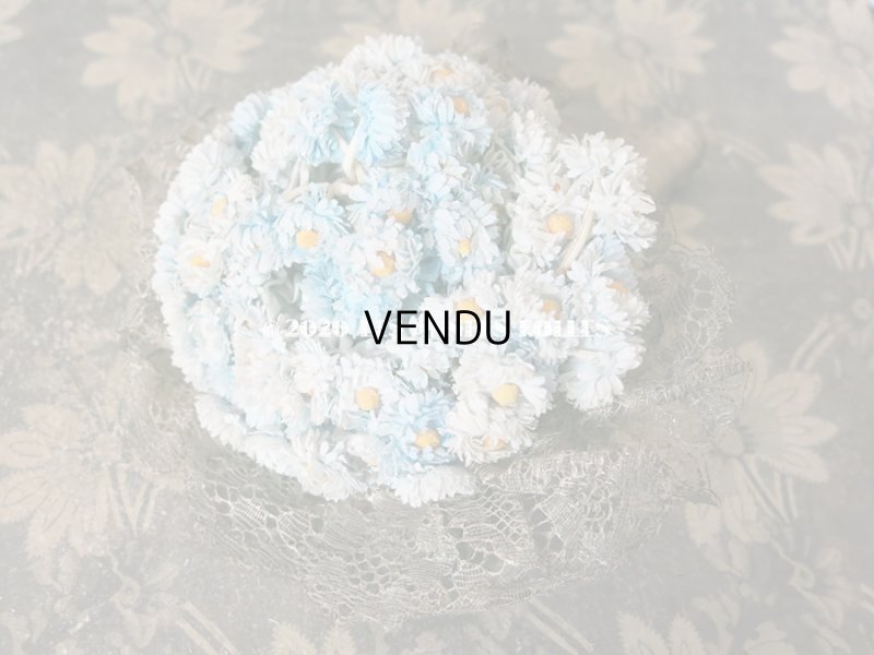 画像14: 1930年代 アンティーク 結婚式のヴェールガールの ブーケ 