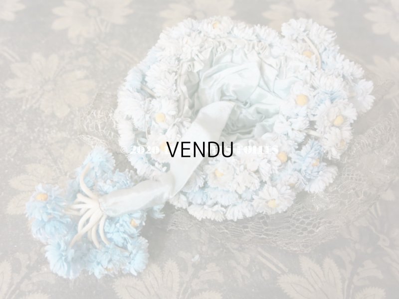 画像15: 1930年代 アンティーク 結婚式のヴェールガールの ブーケ 