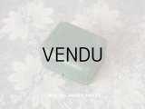 アンティーク リング用 ジュエリーボックス 金彩入り グリーン リングボックス