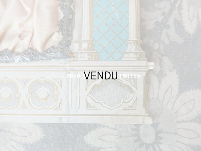 画像6: アンティーク  初聖体のカニヴェ 少年と天使 コミュニオン