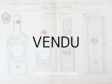 アンティーク　パフュームリーのデザイン画  PLANCHE 19 - DELETTREZ PARIS -