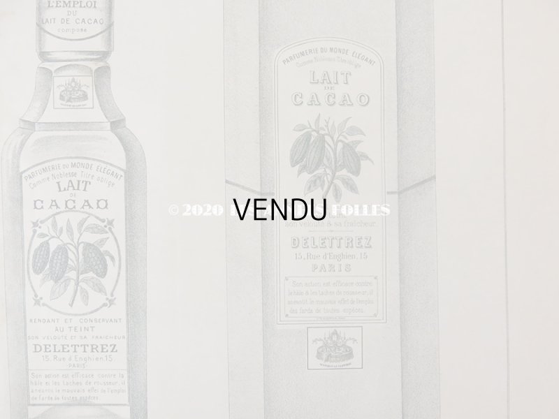 画像9: アンティーク　パフュームリーのデザイン画  PLANCHE 19 - DELETTREZ PARIS -