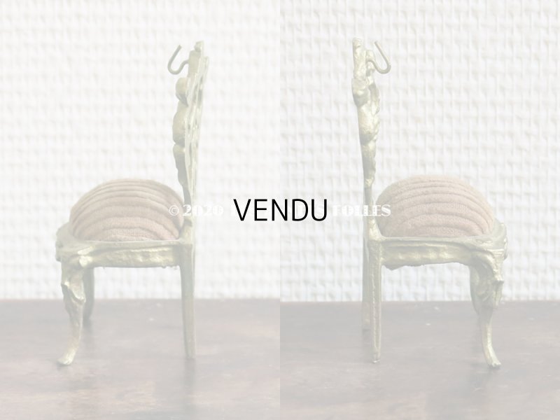 画像3: アンティーク アンティーク 懐中時計用 椅子型 ジュエリースタンド　懐中時計スタンド