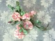 画像1: 19世紀末 アンティーク 薔薇の布花 (1)