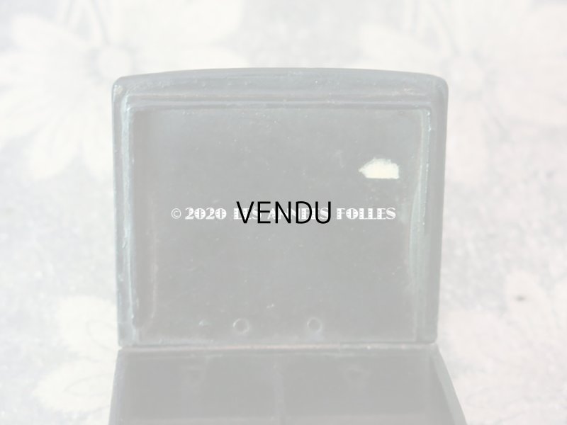 画像7: 19世紀 アンティーク ナポレオン3世時代 パピエマシェの小さなスタンプケース TIMBRES