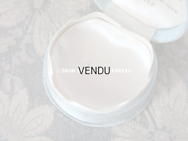 画像7: アンティーク ジュエリーボックス シルクサテン パウダーブルー