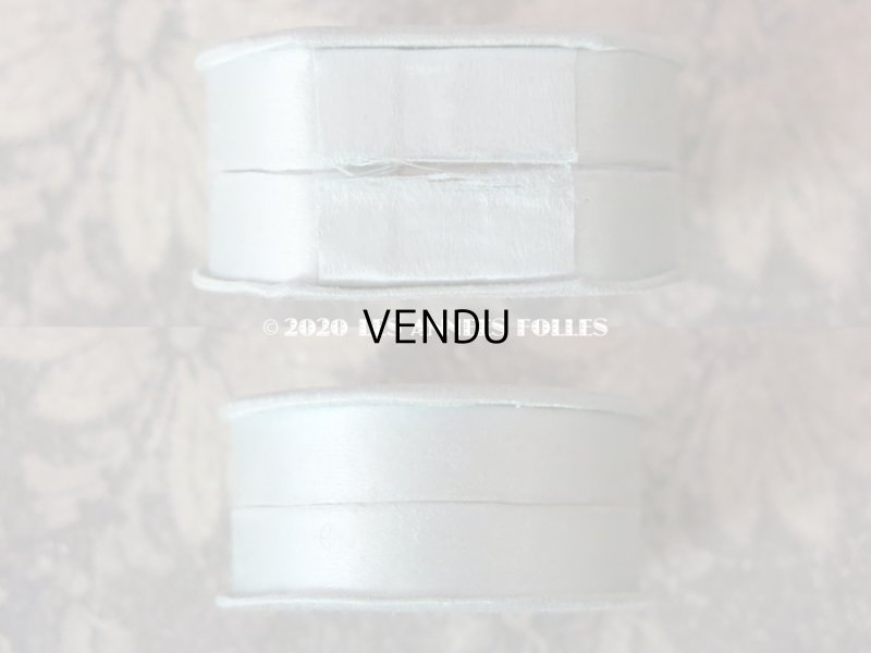 画像5: アンティーク ジュエリーボックス シルクサテン パウダーブルー