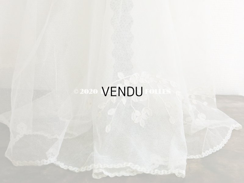 画像3: 【10周年セール対象外】 アンティーク ウェディングヴェール プリンセスレース