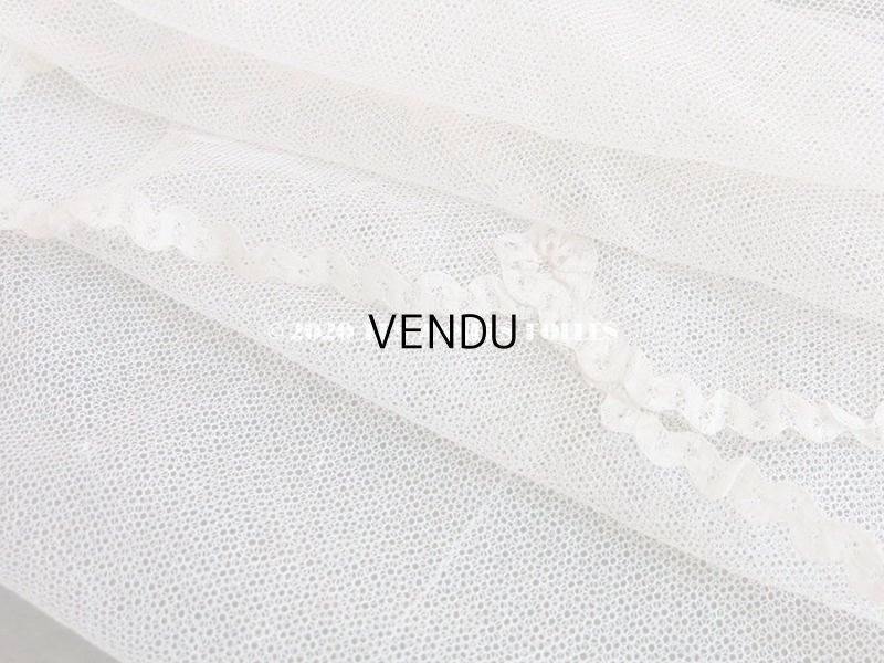 画像9: 【10周年セール対象外】 アンティーク ウェディングヴェール プリンセスレース