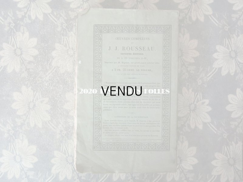 画像4: 【10周年セール対象外】 アンティーク 本 OEUVRES COMPLETES DE VOLTAORE