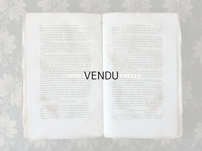 画像7: 【10周年セール対象外】 アンティーク 本 OEUVRES COMPLETES DE VOLTAORE