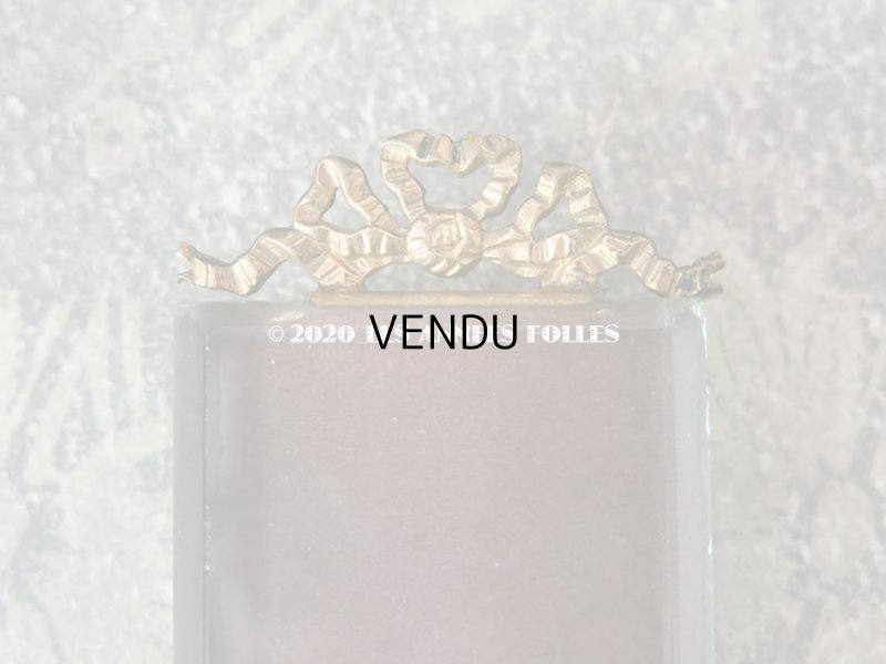 画像7: 【10周年セール対象外】 アンティーク ドール用 小さなフォトフレーム  リボンモチーフ付き