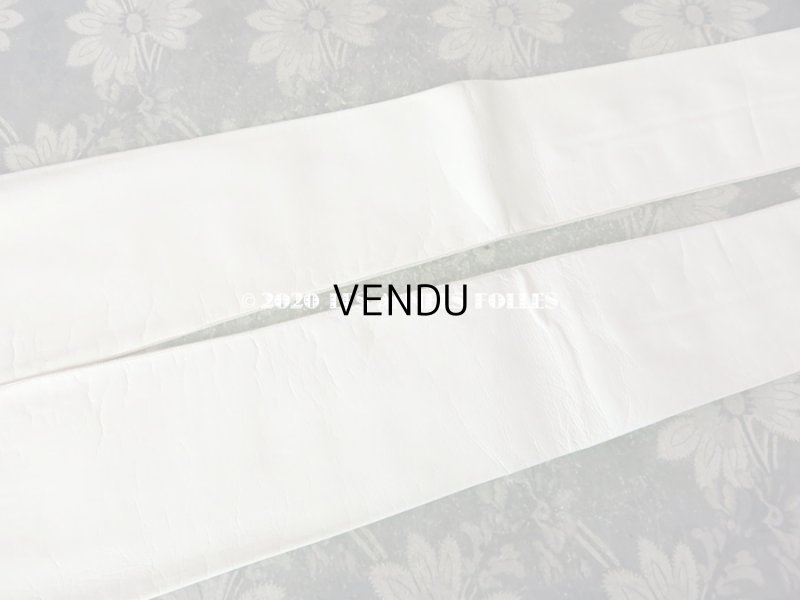 画像10: 【10周年セール対象外】 未使用 1900年代 アンティーク  本革製 結婚式のロンググローブ  オフホワイト レザー 手袋