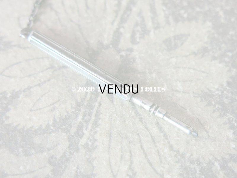 画像10: 19世紀 シルバー製 舞踏会の手帳 モノグラム入り ロカイユ装飾 ペンシル付 CARNET DE BAL カルネ・ド・バル