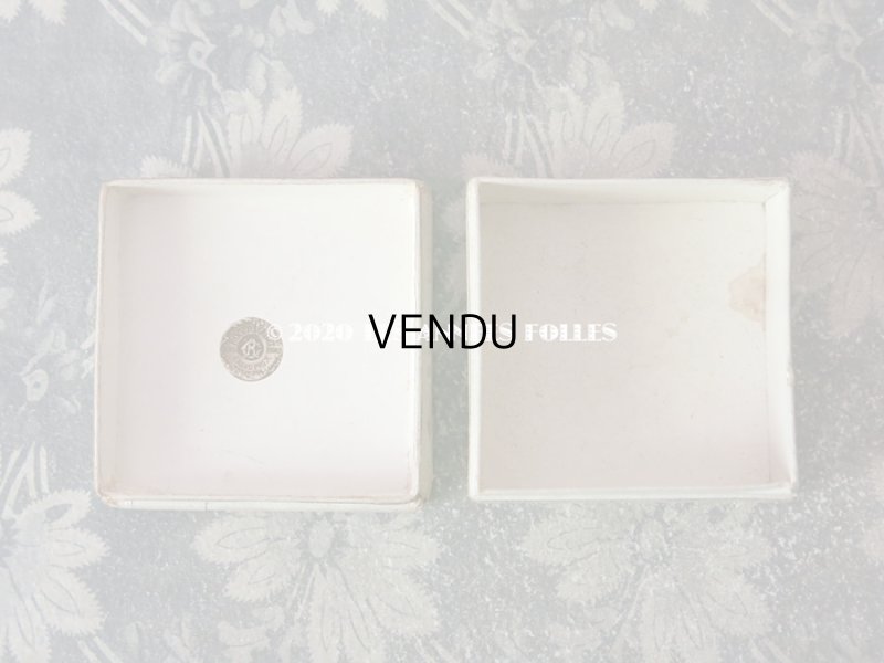 画像7: 【10周年セール対象外】 アンティーク パウダーボックス 百合の紋章 POUDRE DE RIZ HELIOTROPE BLANC - ROGER & GALLET PARIS -
