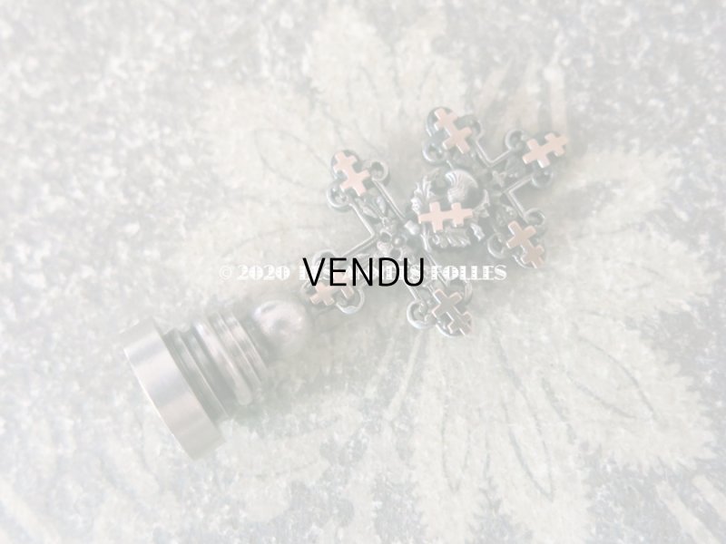 画像3: 【10周年セール対象外】 アンティーク レタリングセット ロレーヌ十字 ペン軸 & シーリングスタンプ &レターオープナー・ブックマーク