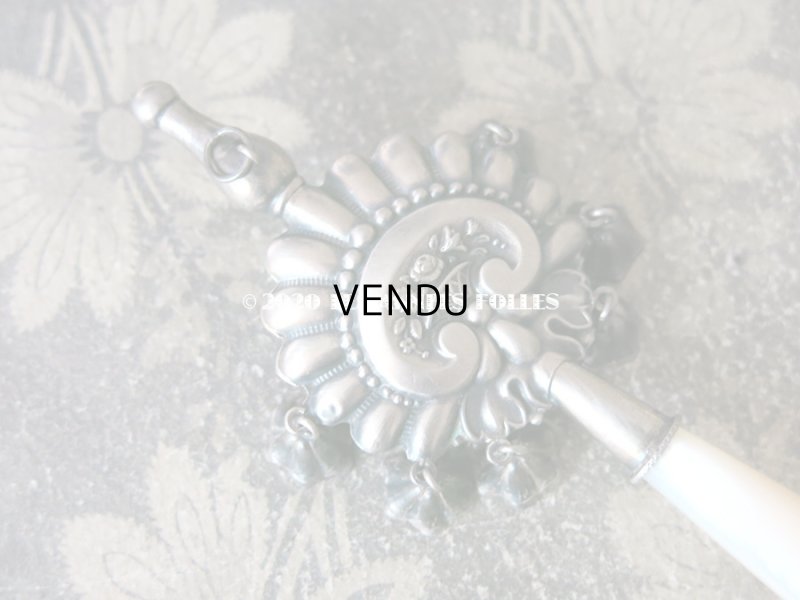 画像4: 【10周年セール対象外】 19世紀 ナポレオン3世時代 アンティーク ラトル シルバー製 花かご＆6つの鈴