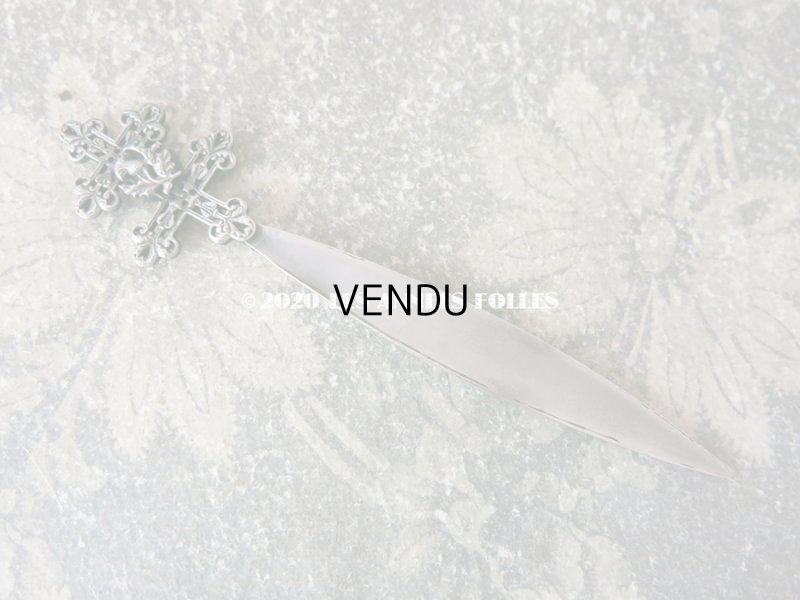 画像8: 【10周年セール対象外】 アンティーク レタリングセット ロレーヌ十字 ペン軸 & シーリングスタンプ &レターオープナー・ブックマーク