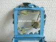 画像8: アンティーク ロココモチーフ付き リボンワークのジュエリーボックス スモーキーブルー ガラスケース