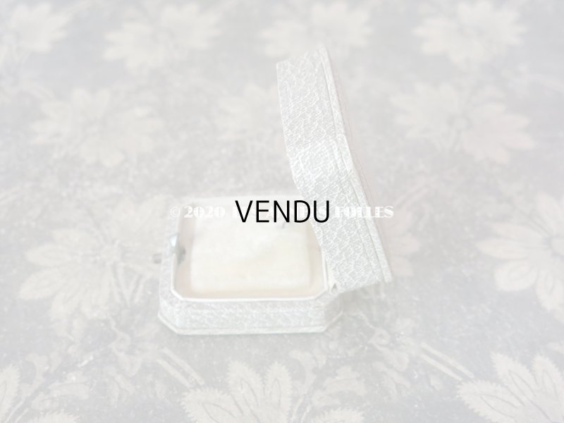 画像5: 【10周年セール対象外】　アンティーク 金彩入り ペンダント用 ジュエリーボックス グレイ