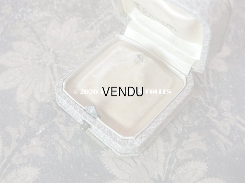 画像3: 【10周年セール対象外】　アンティーク 金彩入り ペンダント用 ジュエリーボックス グレイ