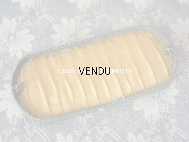 画像12: 1920年代 アンティーク 大きな薔薇のロココトリム&レースのボックス トレー付き