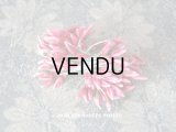 アンティーク ペップ コサージュ用 蕾 花芯 ローズピンク セラミック