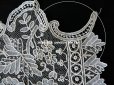画像4: 19世紀末 アンティーク ニードルレース ポワンドローズの袖飾りのセット ポワンドガーズ 【ポワン・ド・ガーズ】 【ポワン・ド・ローズ】 