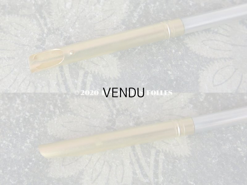 画像8: 19世紀末 アンティーク レタリングセット 百合の紋章 ペン軸 & シーリングスタンプ ＆レターオープナー・ブックマーク