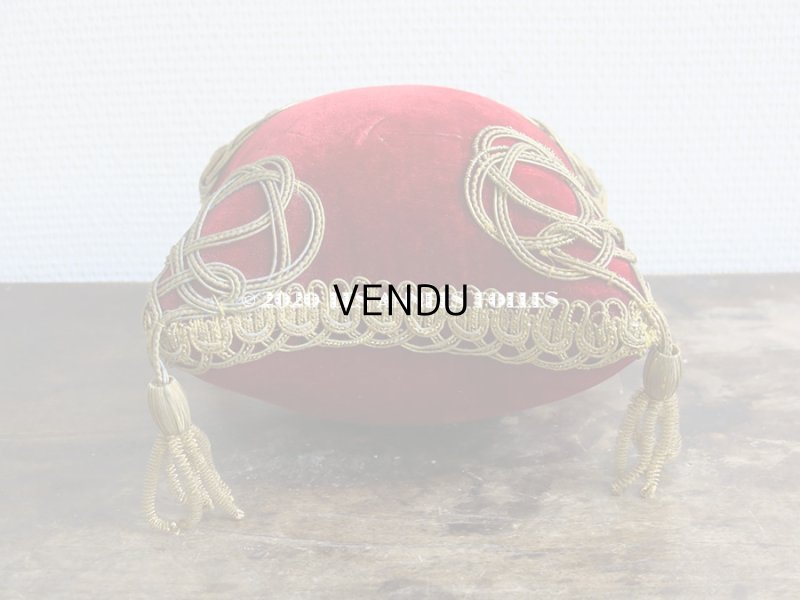 画像5: 19世紀末 アンティーク グローブ・ド・マリエのクッション ピンクッション 