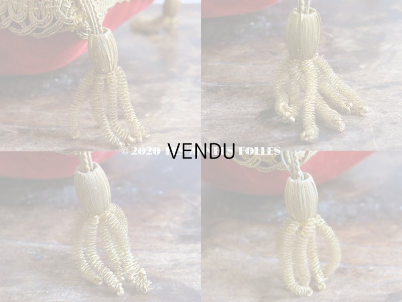 画像15: 19世紀末 アンティーク グローブ・ド・マリエのクッション ピンクッション 